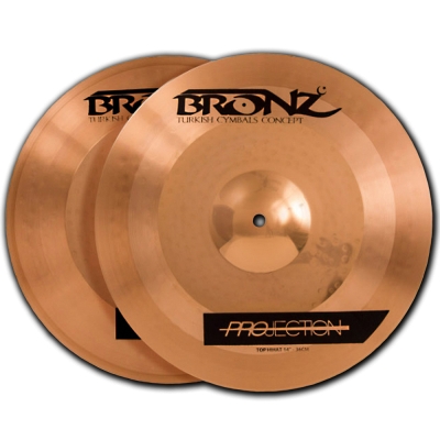 Prato Hit Hat Bronz Projection 14''