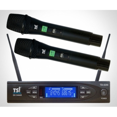 Microfone Sem Fio - TSI 8299 UHF