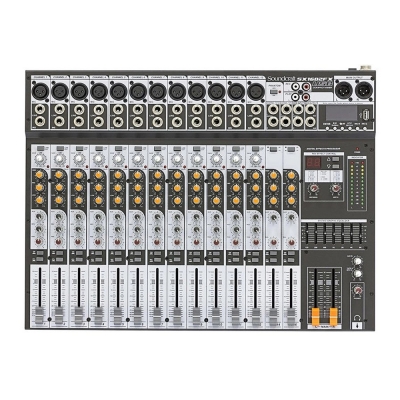 Mesa de Som Analógica Soundcraft SX 1602 FX - USB